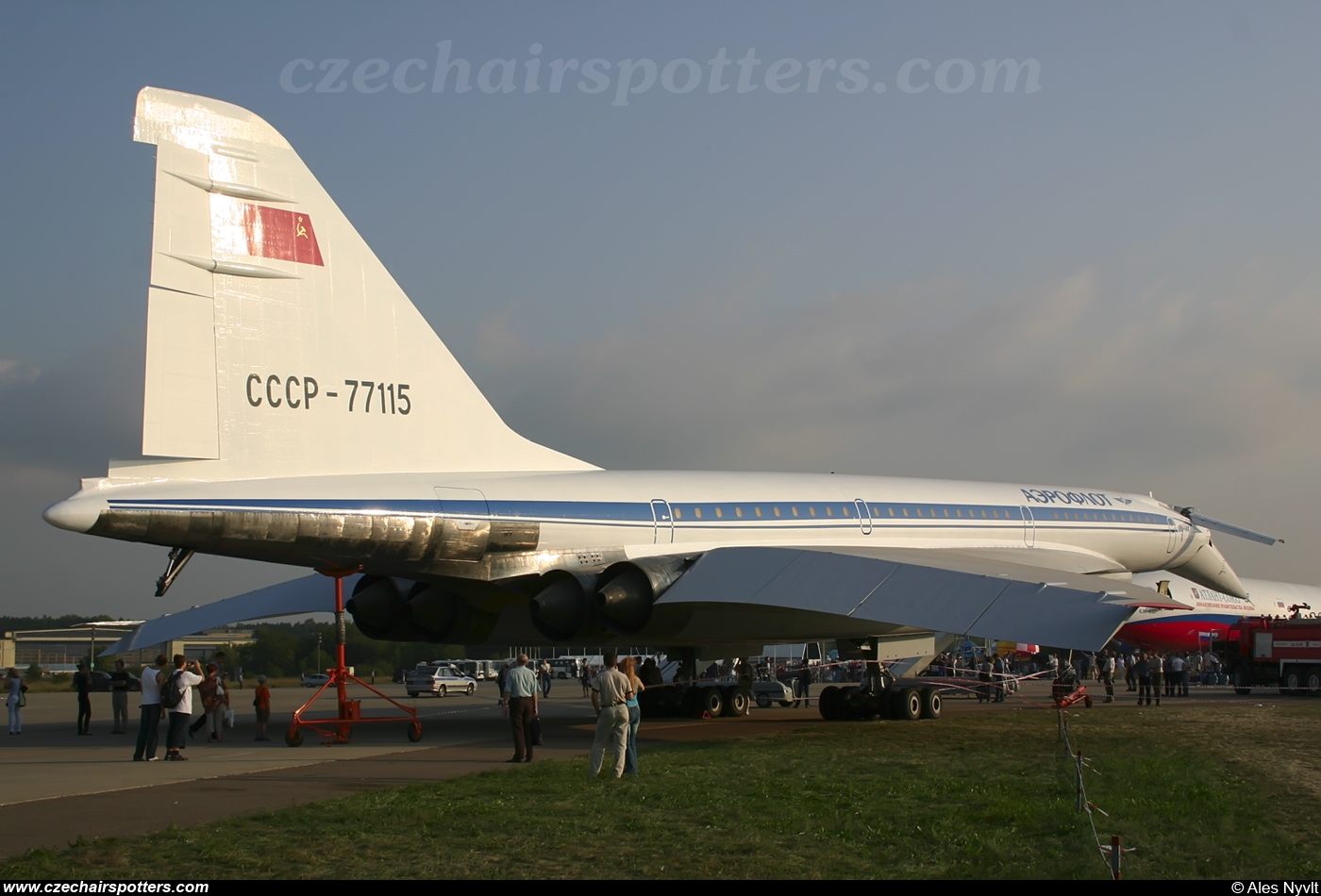 Aeroflot – Tupolev Tu-144D CCCP-77115