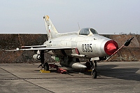 Czechoslovakia - Air Force – Mikoyan-Gurevich MiG-21F 0305
