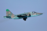 Bulgaria - Air Force – Sukhoi Su-25K Frogfoot 240