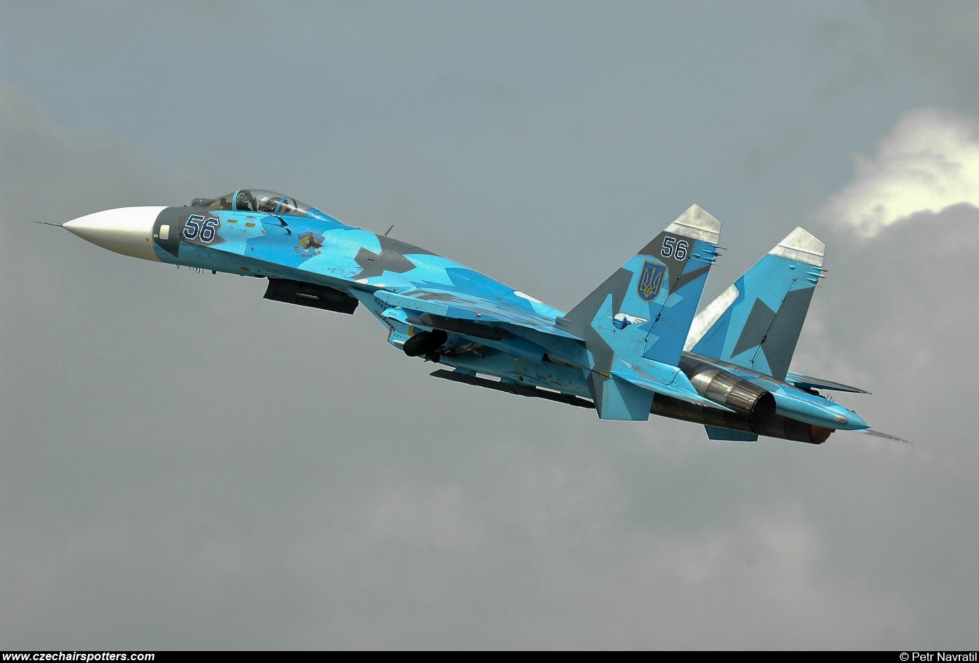Ukraine - Air Force – Sukhoi Su-27 Flanker B 56