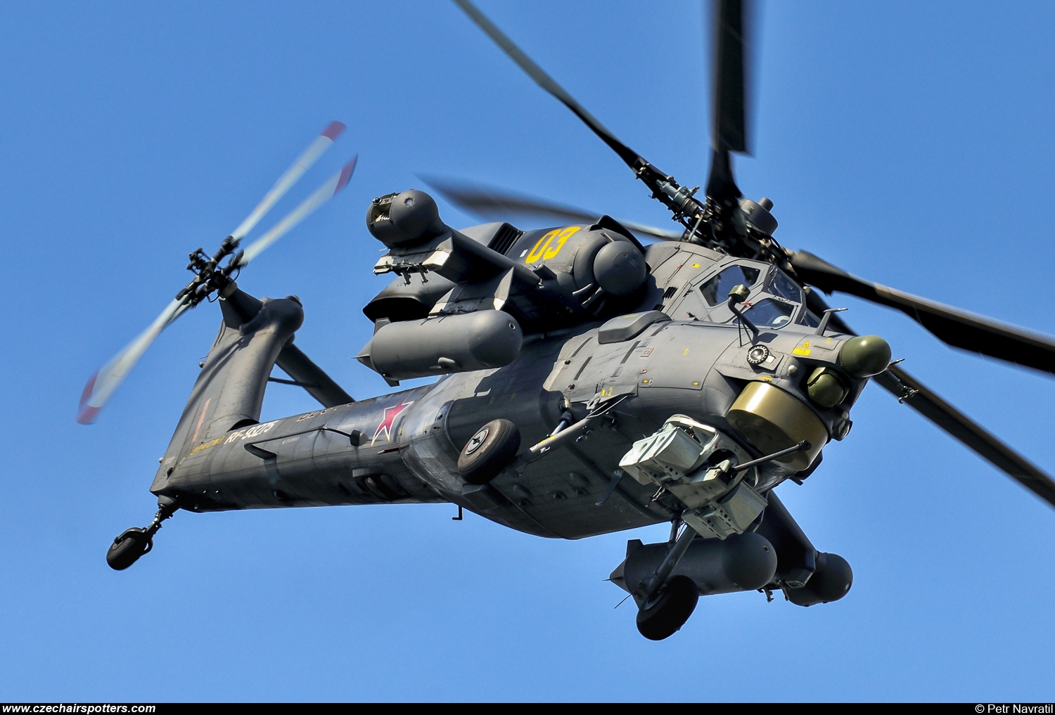 Russia - Air Force – Mil Mi-28A  Havoc 03 YELLOW
