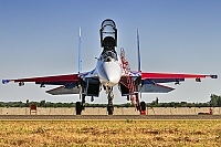 Russian Knights / Russkie Vityazi – Sukhoi Su-27 UB Flanker C 20 BLUE