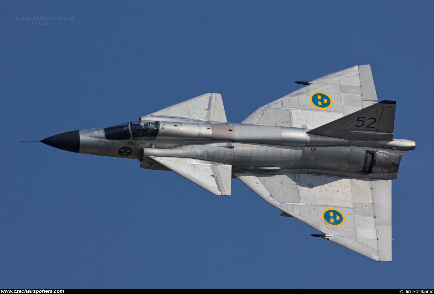Sweden - Air Force – Saab JA37C Viggen SE-DXN / 52