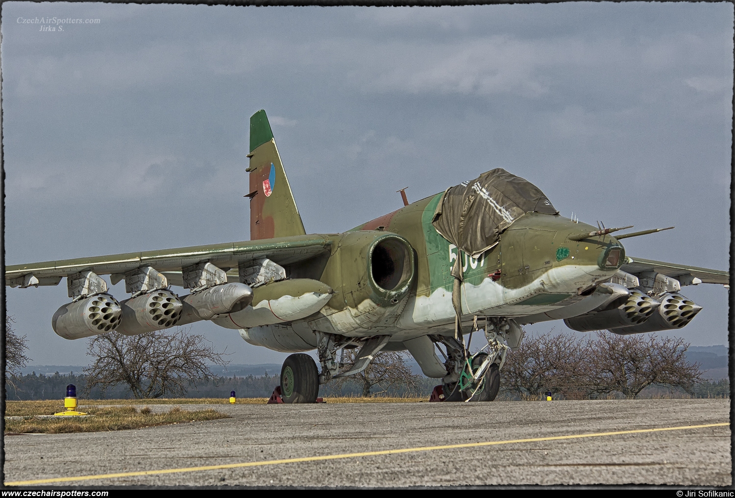 Czech - Air Force – Sukhoi Su-25K Frogfoot 5007