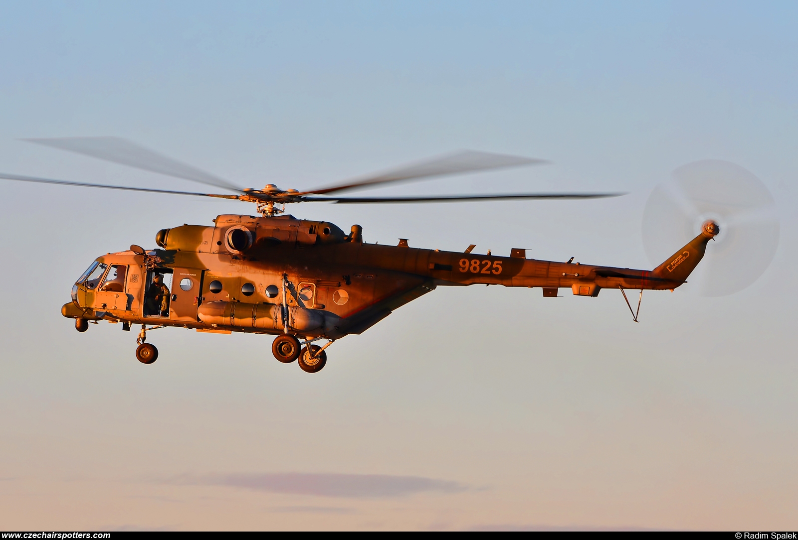 Czech - Air Force – Mil Mi-17-1ShM Hip 9825