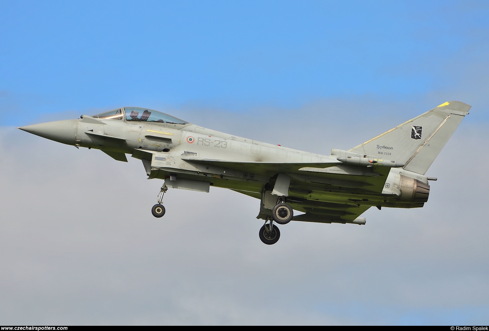 Italy - Air Force – Eurofighter EF-2000 Typhoon S MM7278/RS-23