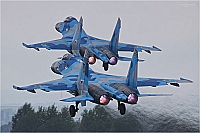 Ukraine - Air Force – Sukhoi Su-27 Flanker B 39 BLUE