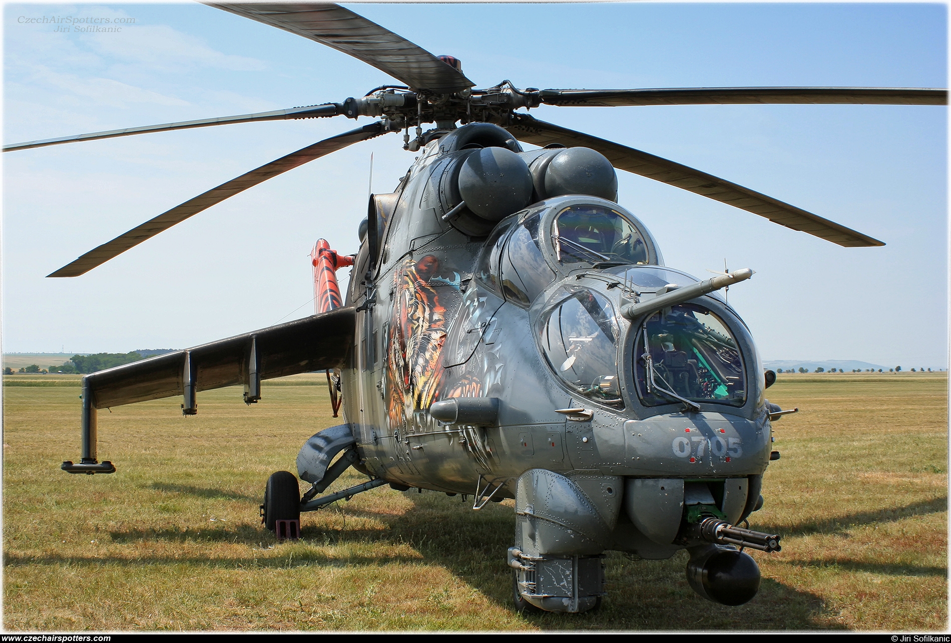 Czech - Air Force – Mil Mi-24V Hind 0705