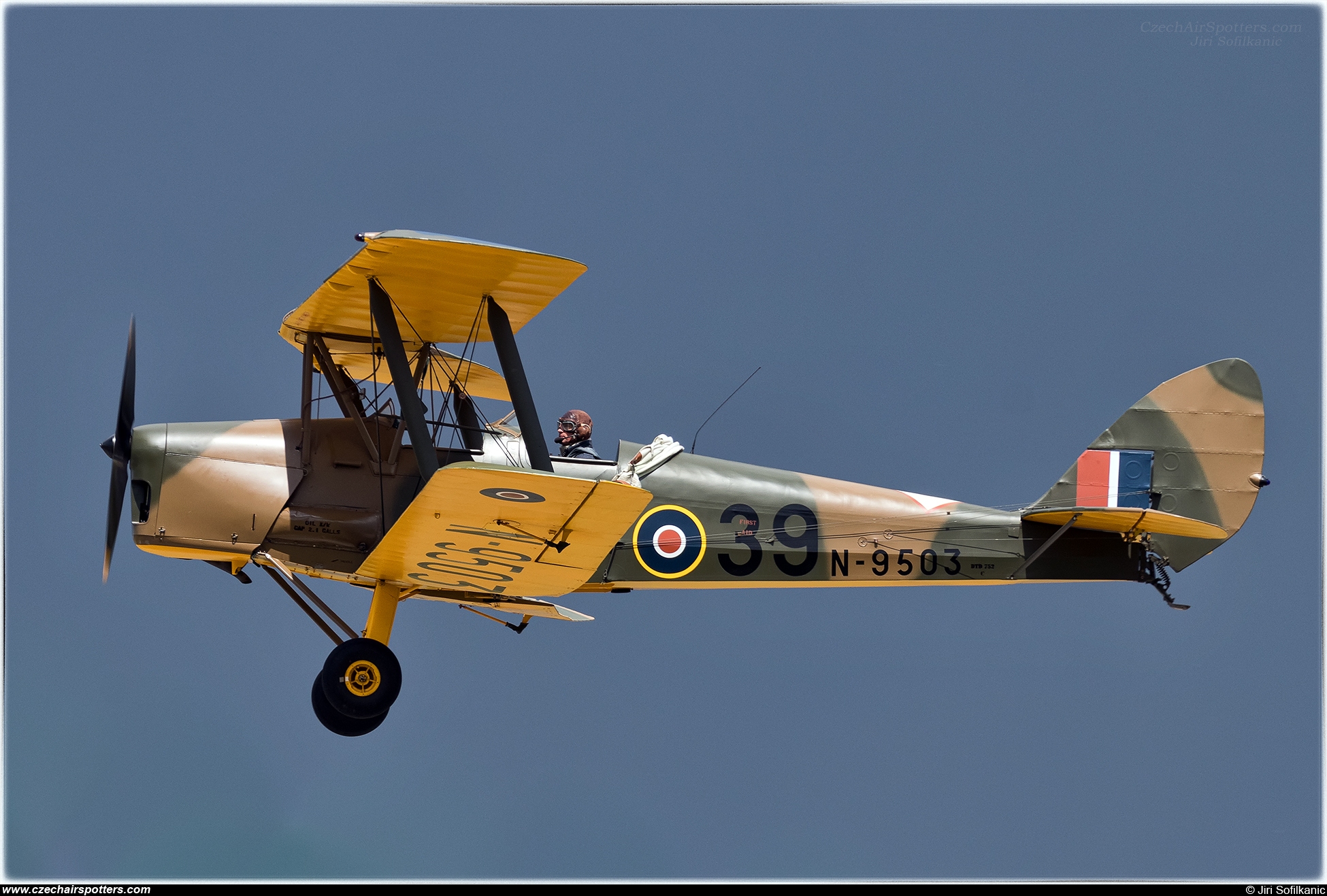 private – De Havilland DH-82A Tiger Moth II G-ANFP / N9503 / 39