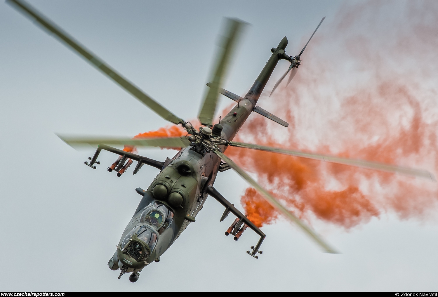 Czech - Air Force – Mil Mi-24V Hind 3368