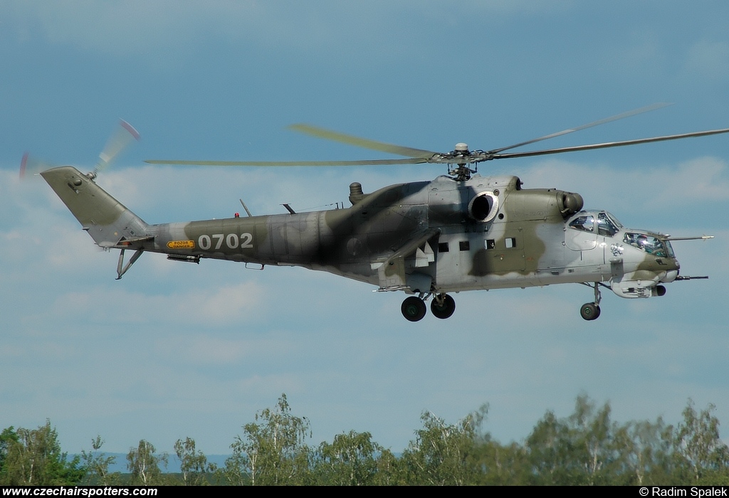 Czech - Air Force – Mil Mi-24V Hind 0702