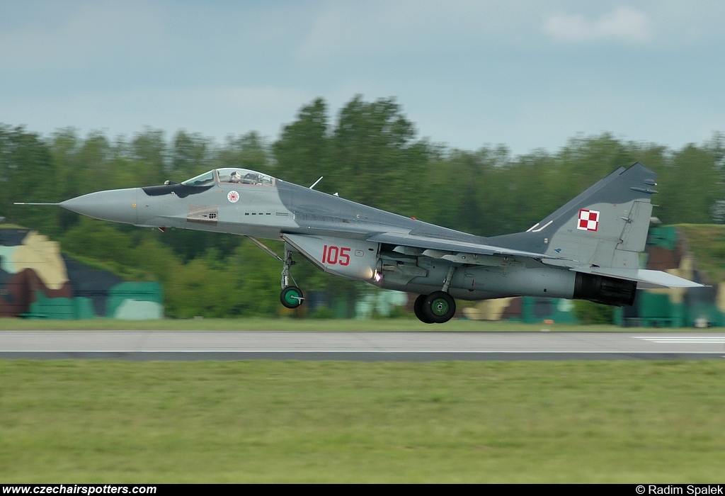 Poland - Air Force – Mikoyan-Gurevich MiG-29A / 9-12A 105