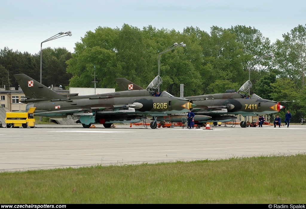 Poland - Air Force – Sukhoi Su-22 M-4 Fitter 8205