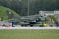 Poland - Air Force – Sukhoi Su-22 M-4 Fitter 7411