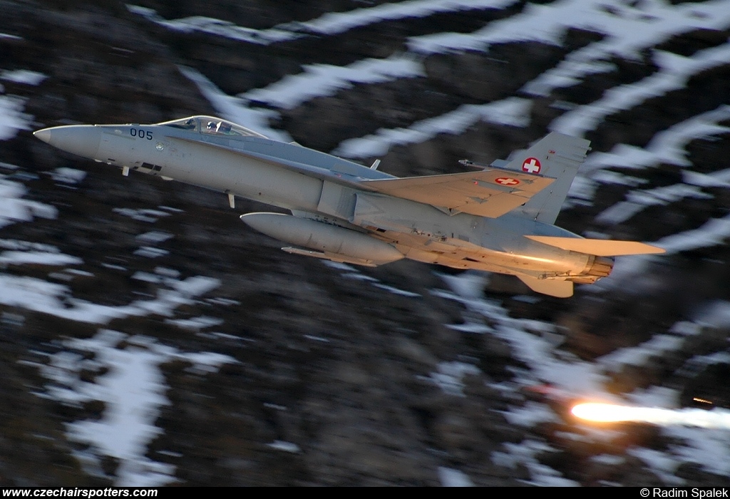 Switzerland - Air Force – McDonnell Douglas F/A-18C Hornet J-5005