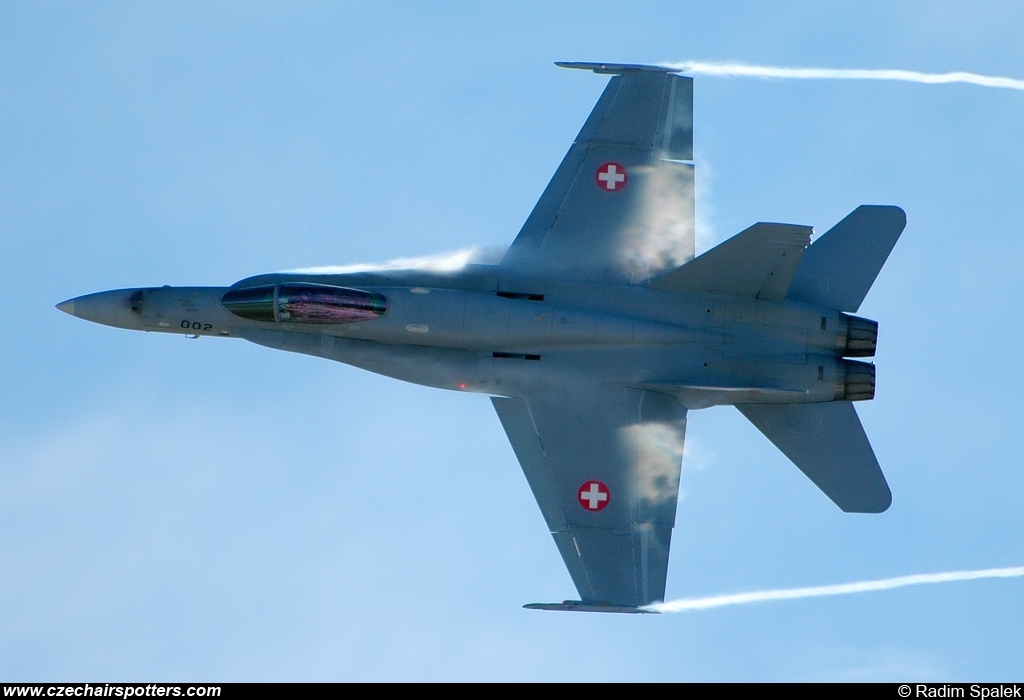 Switzerland - Air Force – McDonnell Douglas F/A-18C Hornet J-5002