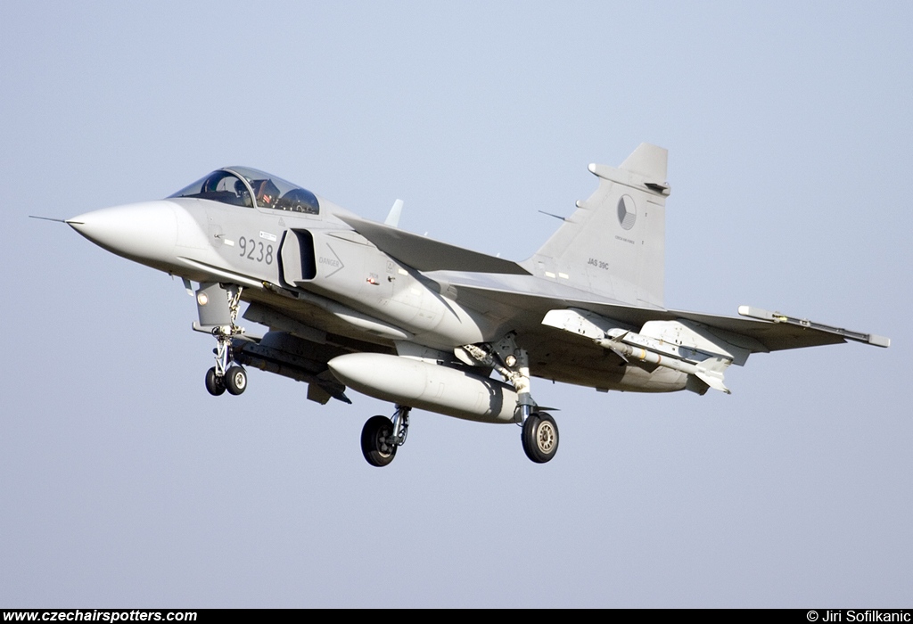 Czech - Air Force – Saab JAS39C Gripen 9238