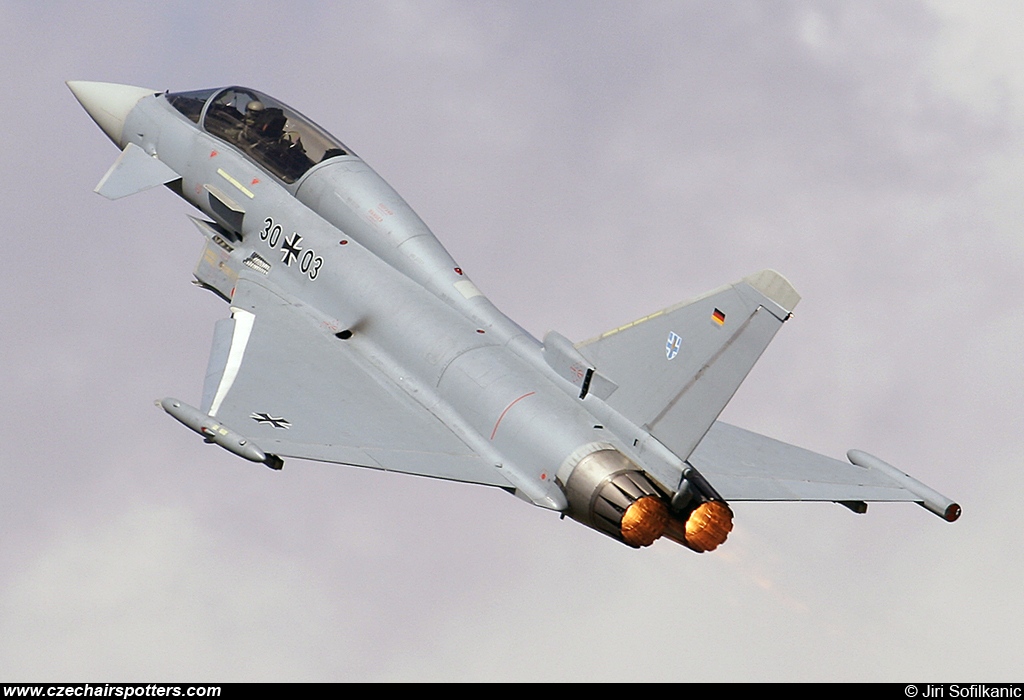 Germany - Air Force – Eurofighter EF-2000 Typhoon T 30+03