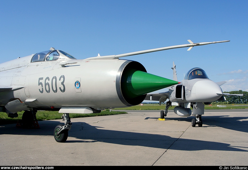 Czech - Air Force – Mikoyan-Gurevich MiG-21MFN 5603