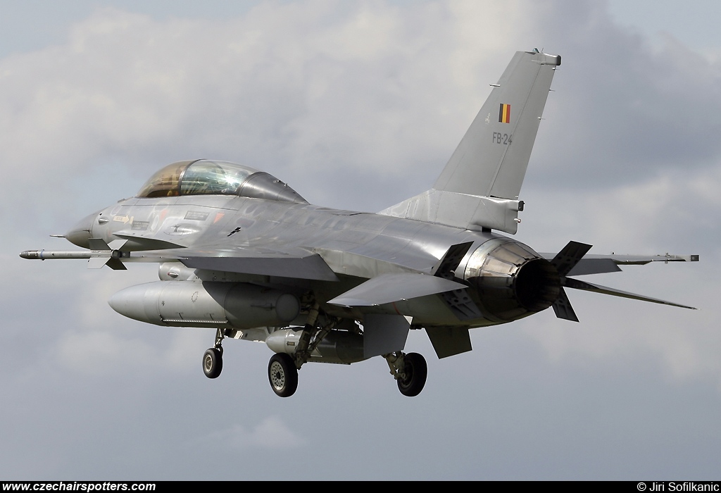 Belgium - Air Force – SABCA F-16BM Fighting Falcon FB-24