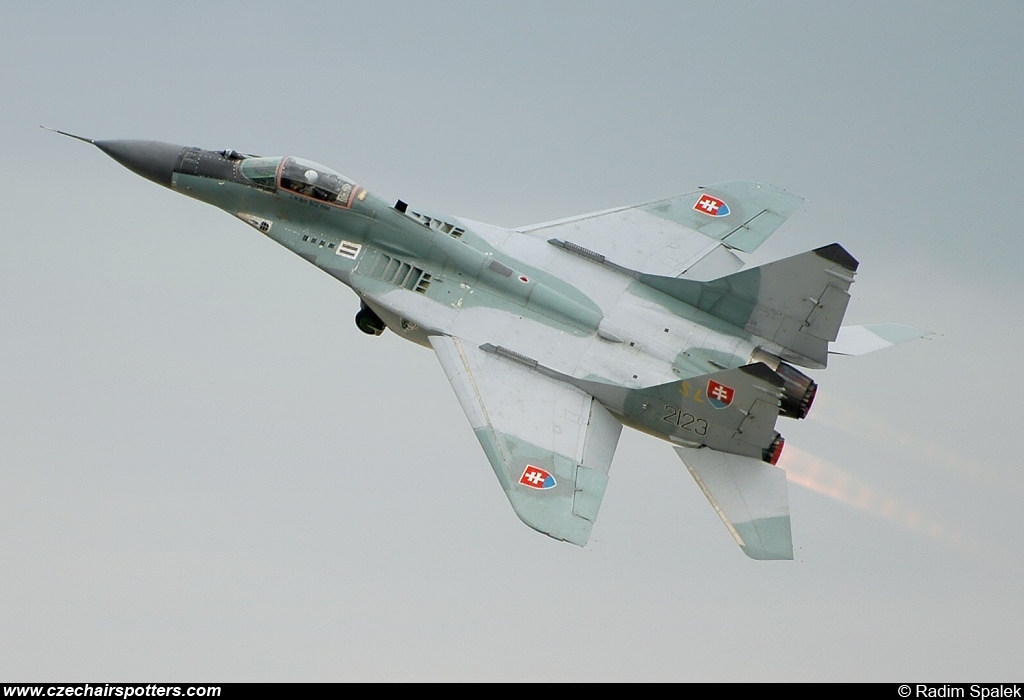 Slovakia - Air Force – Mikoyan-Gurevich MiG-29AS / 9-12A 2123