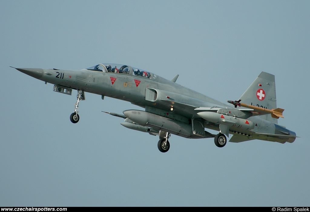 Switzerland - Air Force – Northrop F-5F Tiger II J-3211