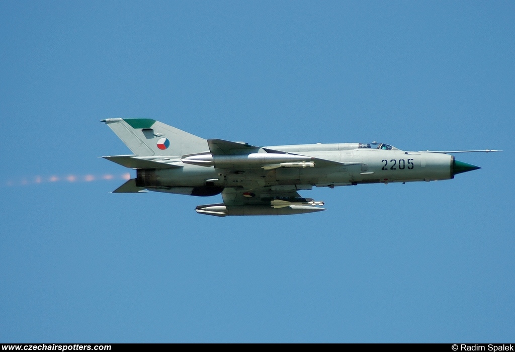 Czech - Air Force – Mikoyan-Gurevich MiG-21MFN 2205