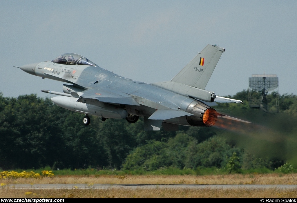 Belgium - Air Force – SABCA F-16AM Fighting Falcon FA-132