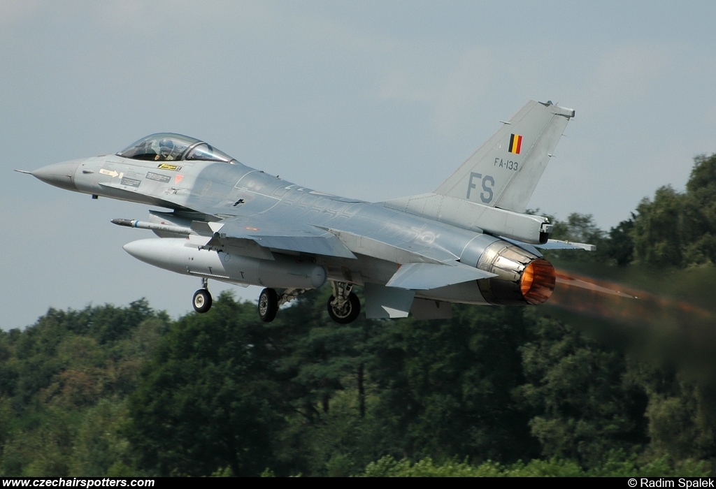 Belgium - Air Force – SABCA F-16AM Fighting Falcon FA-133