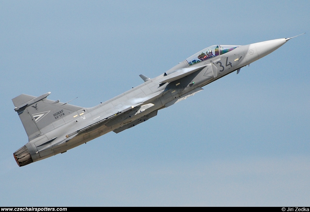 Hungary - Air Force – Saab JAS39C Gripen 34