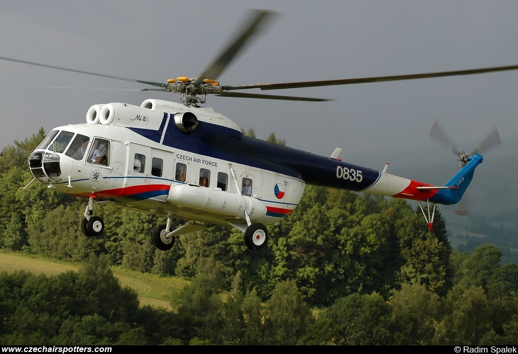 Czech - Air Force – Mil Mil Mi-8S Hip 0835