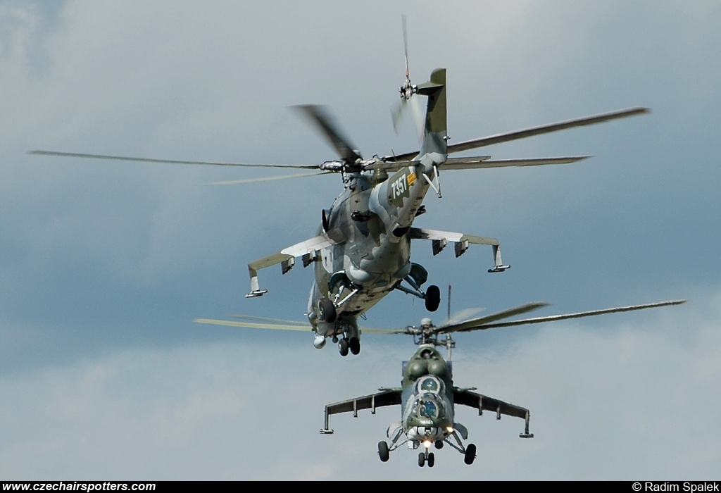 Czech - Air Force – Mil Mi-35 Hind 7357