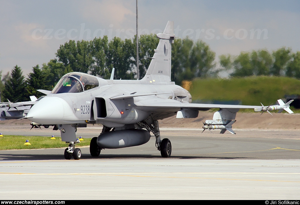Czech - Air Force – Saab JAS39C Gripen 9238