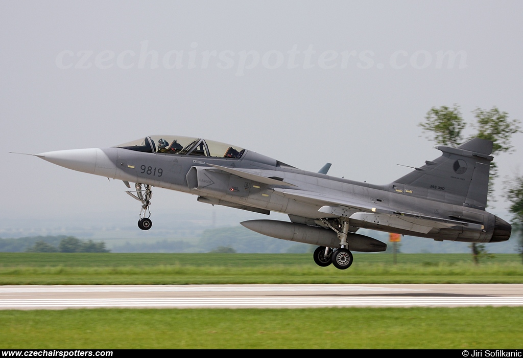 Czech - Air Force – Saab JAS39D Gripen 9819