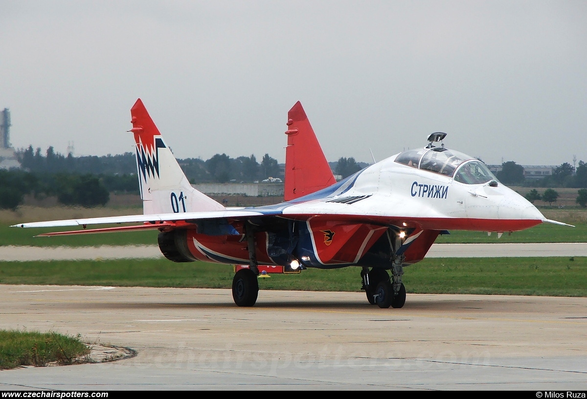 Russia - Air Force – Mikoyan-Gurevich MiG-29UB  / 9-51 01 BLUE