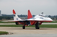 Russia - Air Force – Mikoyan-Gurevich MiG-29UB  / 9-51 01 BLUE