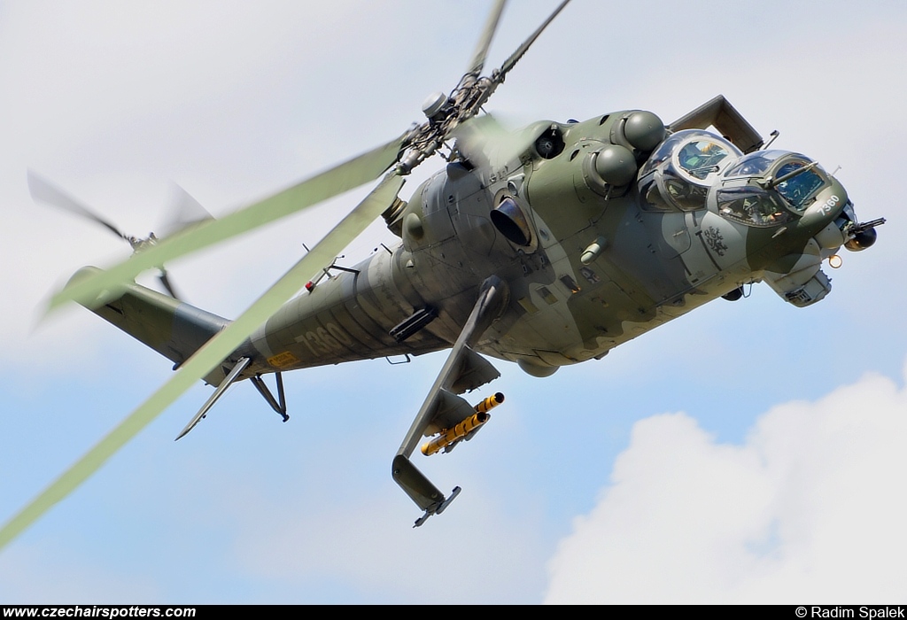 Czech - Air Force – Mil Mi-24V Hind 7360