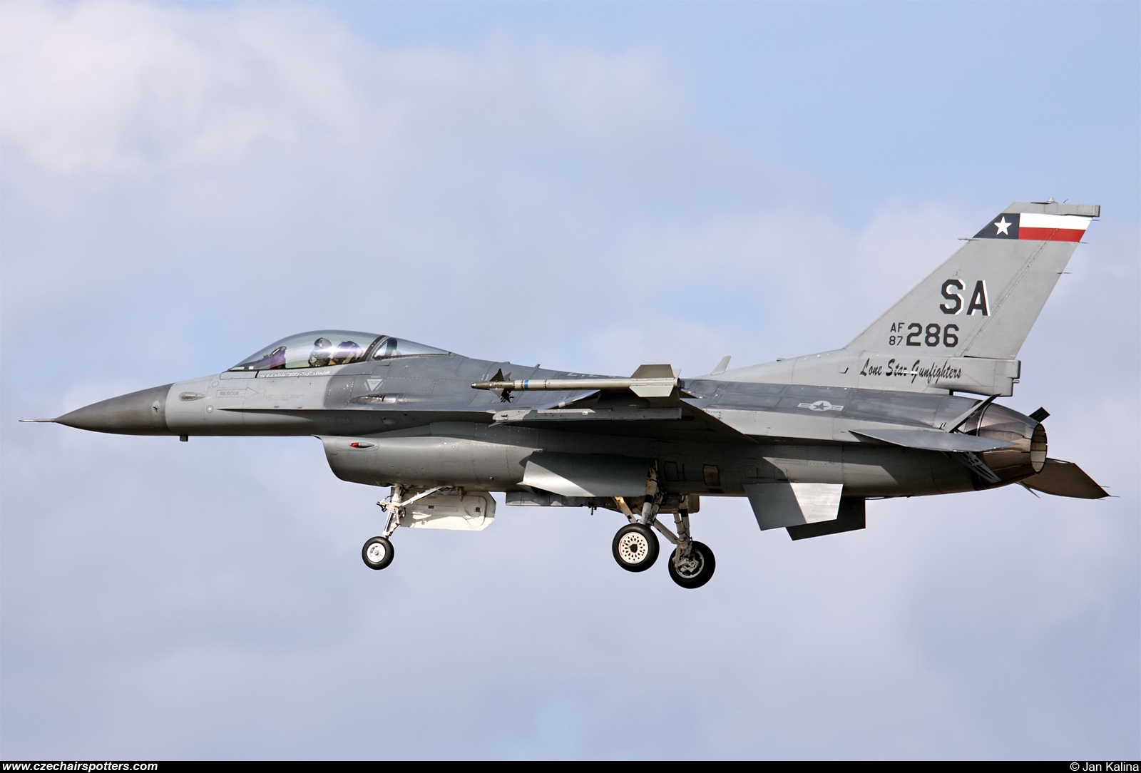 USA - Air Force – General Dynamics F-16C Fighting Falcon 87-0286