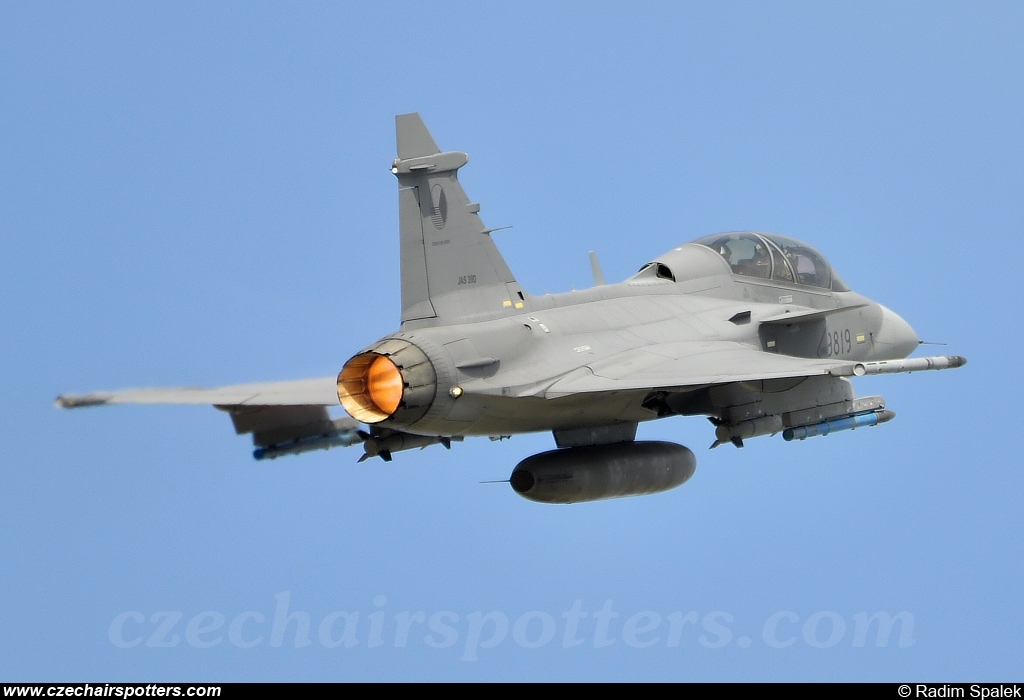 Czech - Air Force – Saab JAS39D Gripen 9819