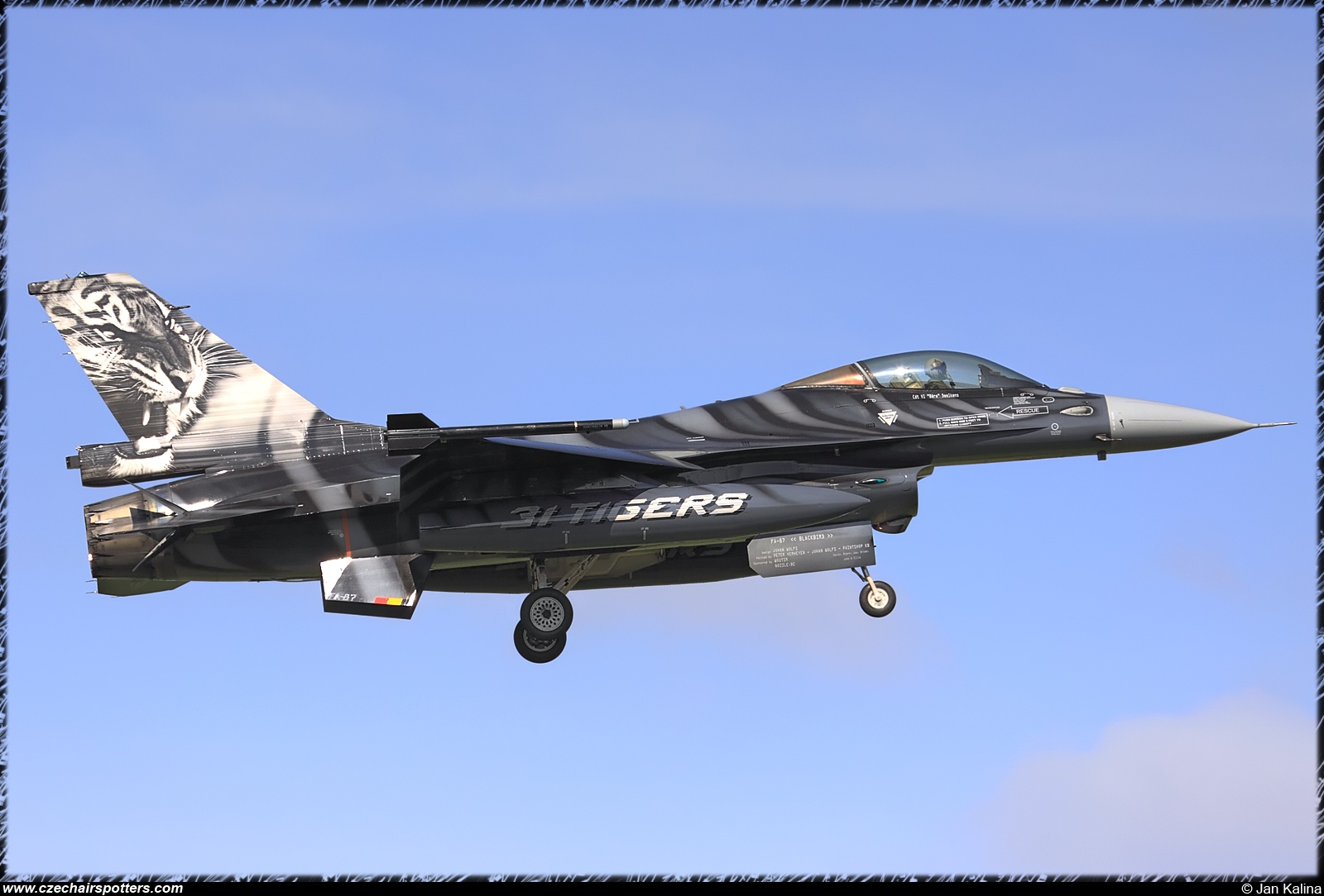 Belgium - Air Force – SABCA F-16AM Fighting Falcon FA-87