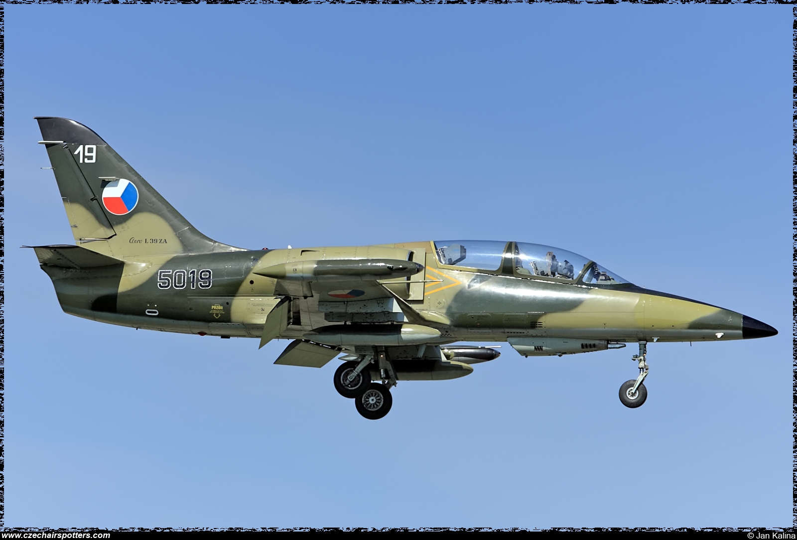 Czech - Air Force – Aero L-39ZA Albatros 5019