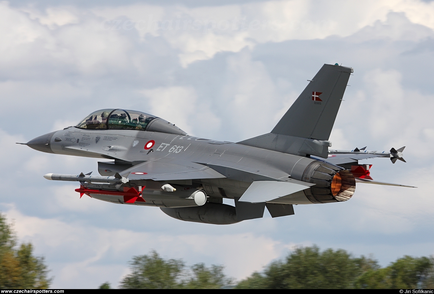 Denmark - Air Force – SABCA F-16BM Fighting Falcon ET-613