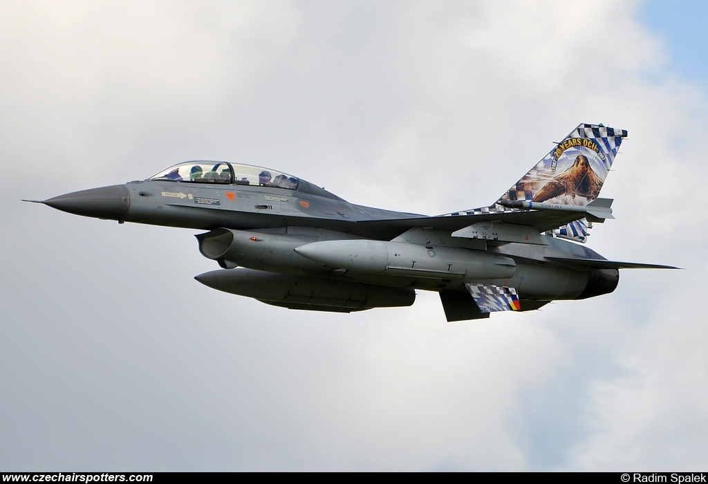 Belgium - Air Force – SABCA F-16BM Fighting Falcon FB-18