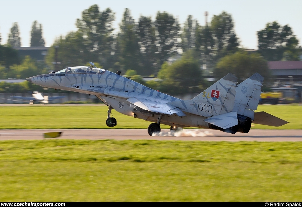 Slovakia - Air Force – Mikoyan-Gurevich MiG-29UBS / 9-51 1303
