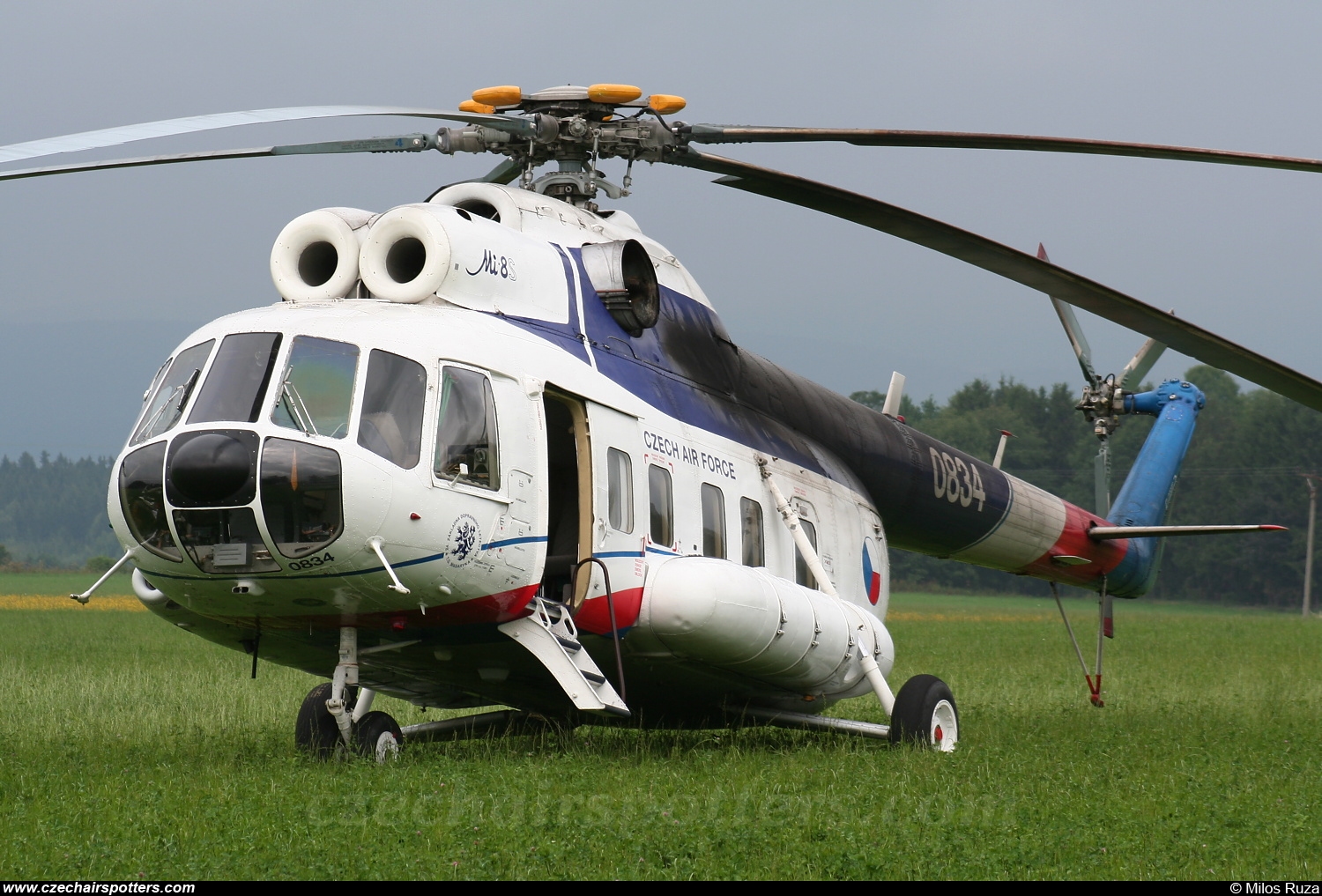 Czech - Air Force – Mil Mil Mi-8S Hip  0843