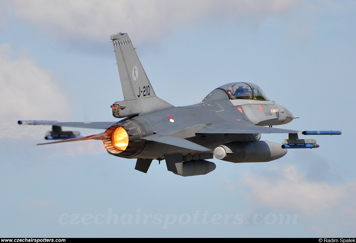 Netherlands - Air Force – General Dynamics F-16BM Fighting Falcon J-210