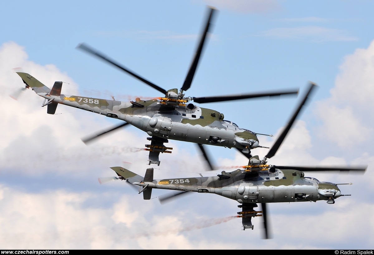 Czech - Air Force – Mil Mi-24V Hind 7358