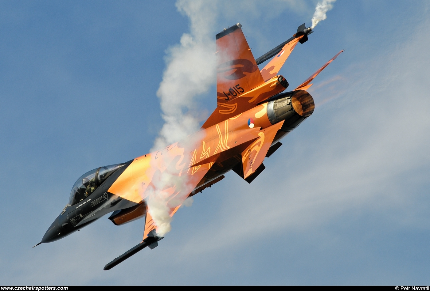 Netherlands - Air Force – Fokker F-16AM Fighting Falcon J-015