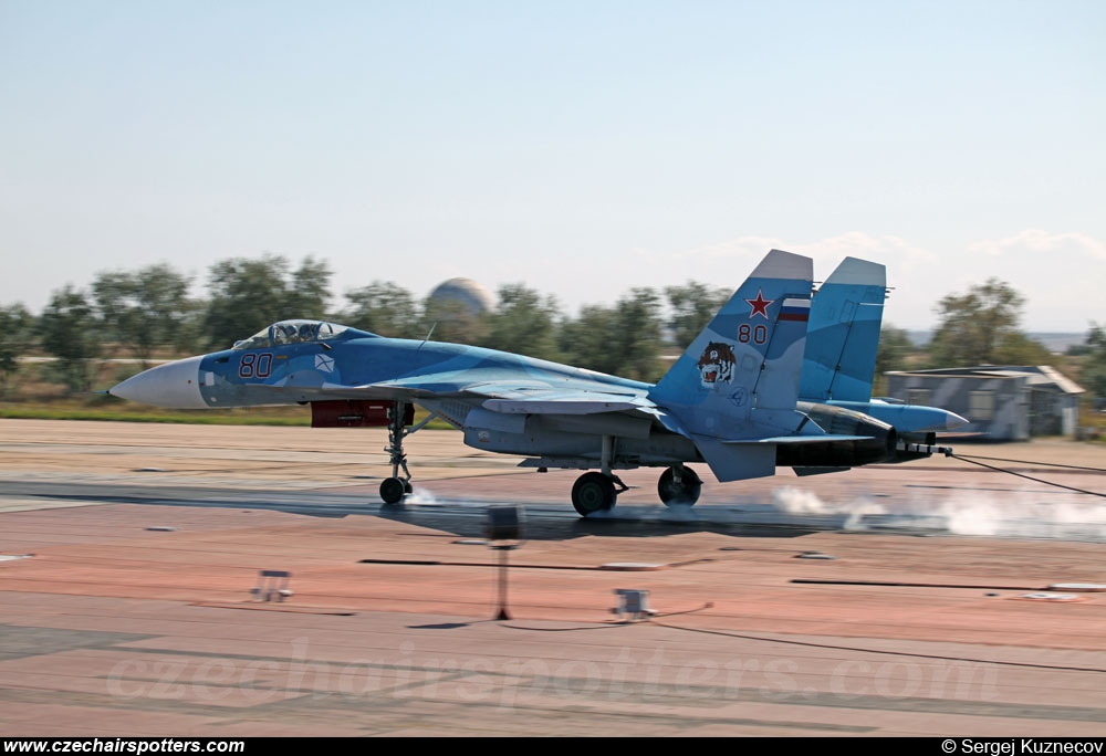 Russia - Air Force – Sukhoi Su-33 Flanker D 80