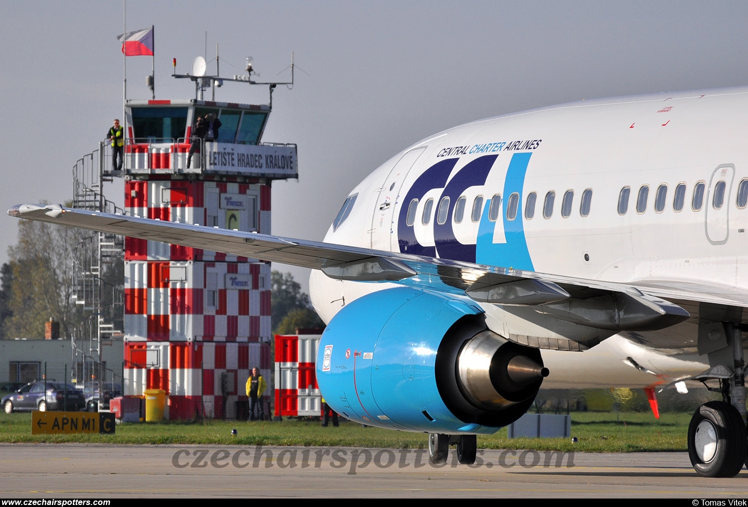 Central Charter Airlines – Boeing B737-31S OK-CCA